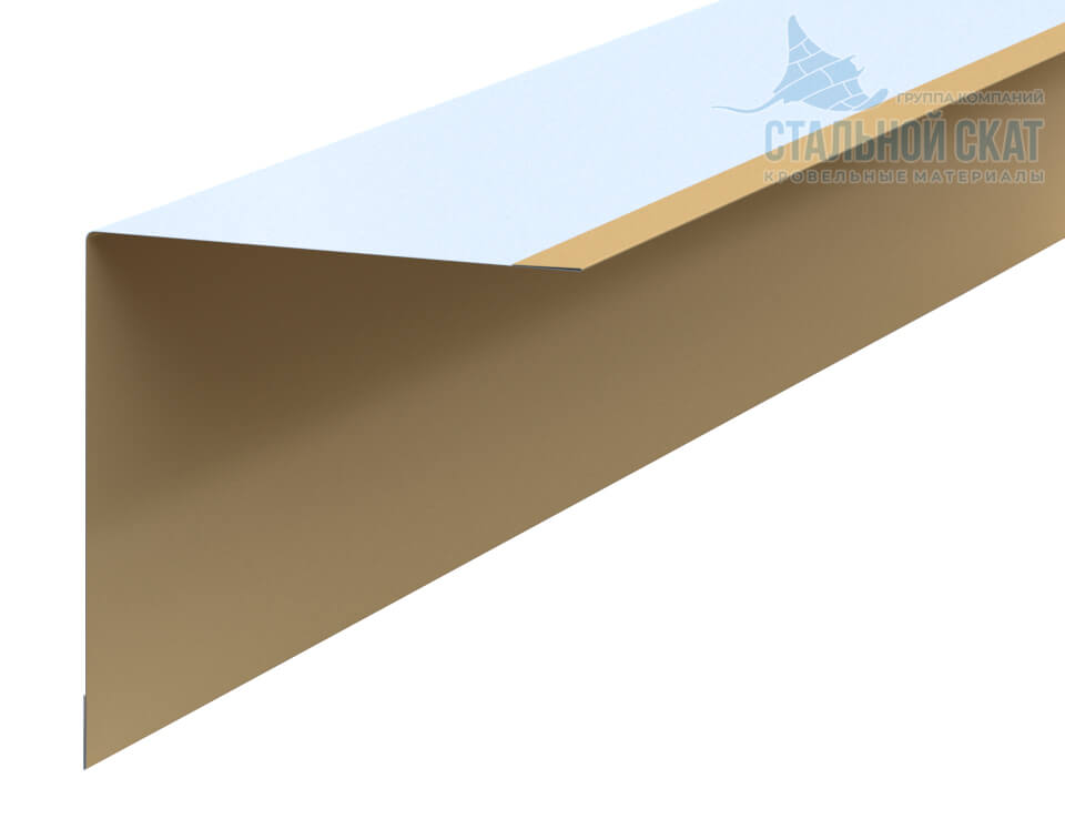 Планка угла внутреннего 75х75х3000 NormanMP (ПЭ-01-1014-0.5) в Можайске
