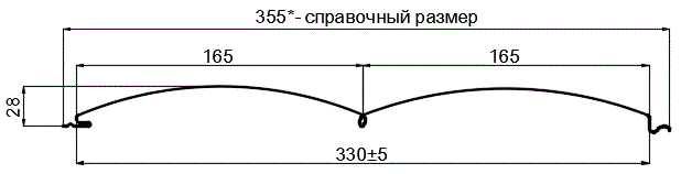 Фото: Сайдинг Woodstock-28х330 (ECOSTEEL_MA-12-Античный Дуб-0.45) в Можайске