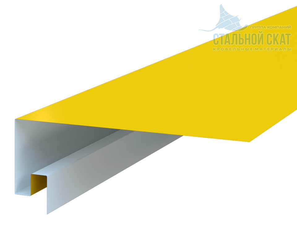 Планка откоса сложная 3D 245х75х3000 (ПЭ-01-1018-0.45)
