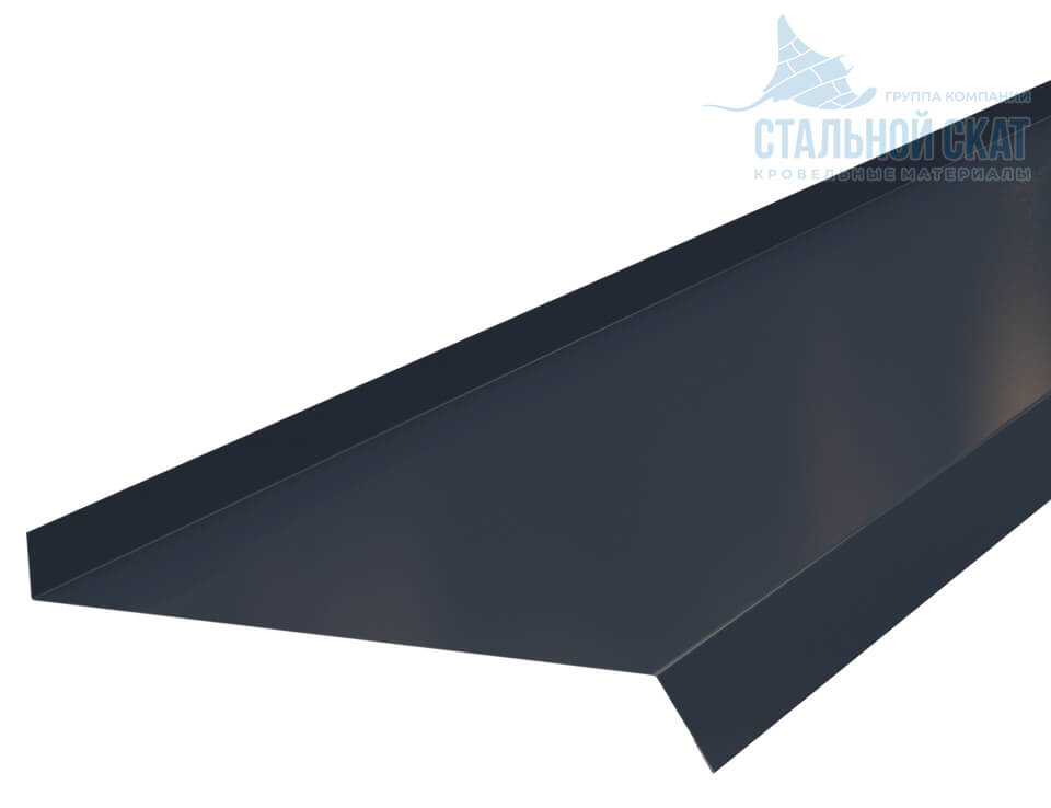 Планка отлива 210х30х2000 (VALORI-20-Grey-0.5)