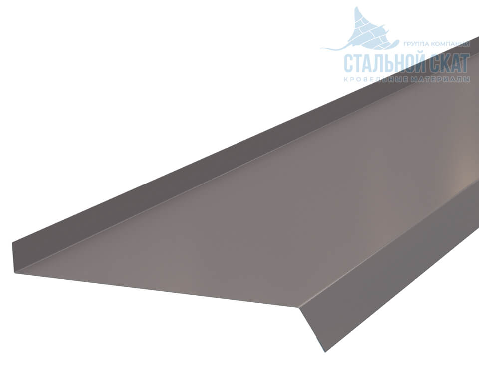 Планка отлива 210х30х2000 (VALORI-20-OxiBеige-0.5)