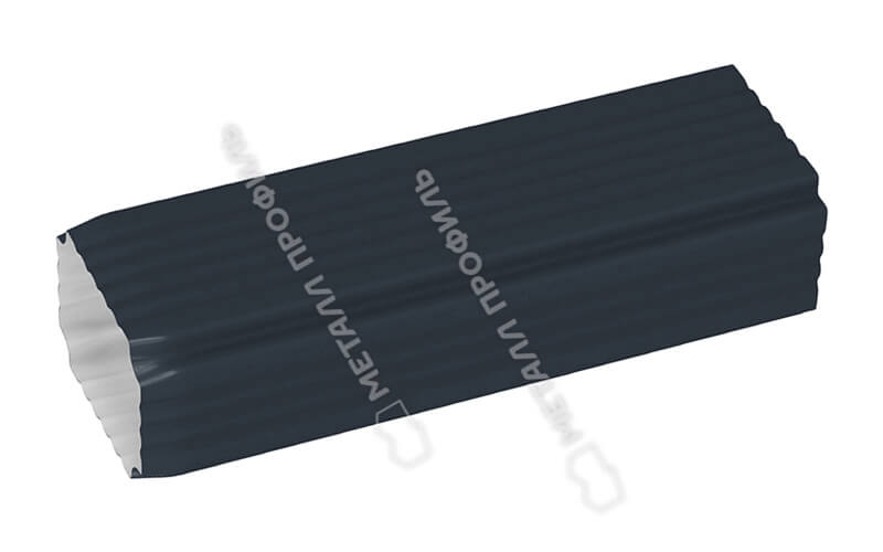 Труба водосточная 76х102х2000 Foramina Freeze QUADRO (FRZ-01-7024-0.5)