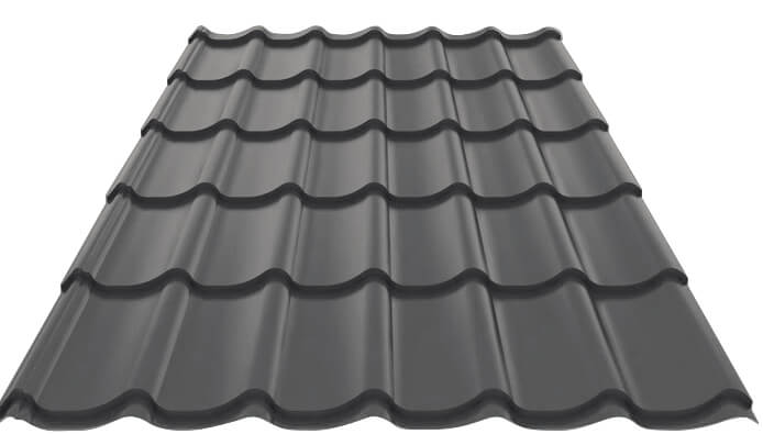Металлочерепица МП Ламонтерра-XL (PURETAN-20-RR23-0.5)