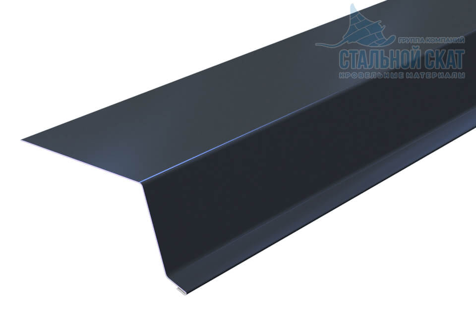 Планка капельник 79х55х2000 (VikingMP E-20-7016-0.5)