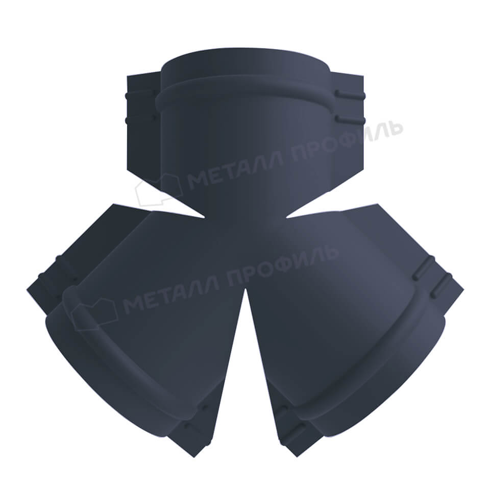 Y-образный тройник для круглого конька R110 (VikingMP E-20-7016-0.5)