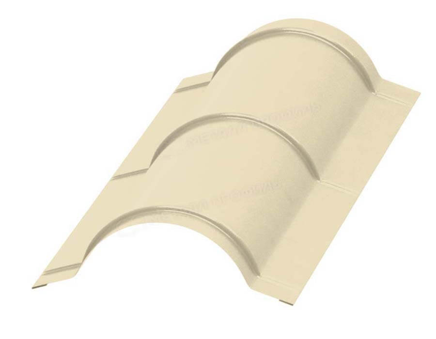 Планка конька круглого R110х2000 NormanMP (ПЭ-01-1015-0.5)