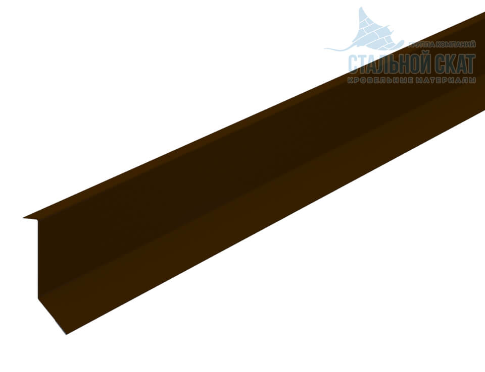 Планка примыкания в штробу 46х25х2000 (PURETAN-20-8017-0.5)